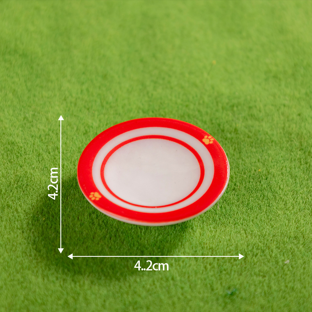 1:Large plate red