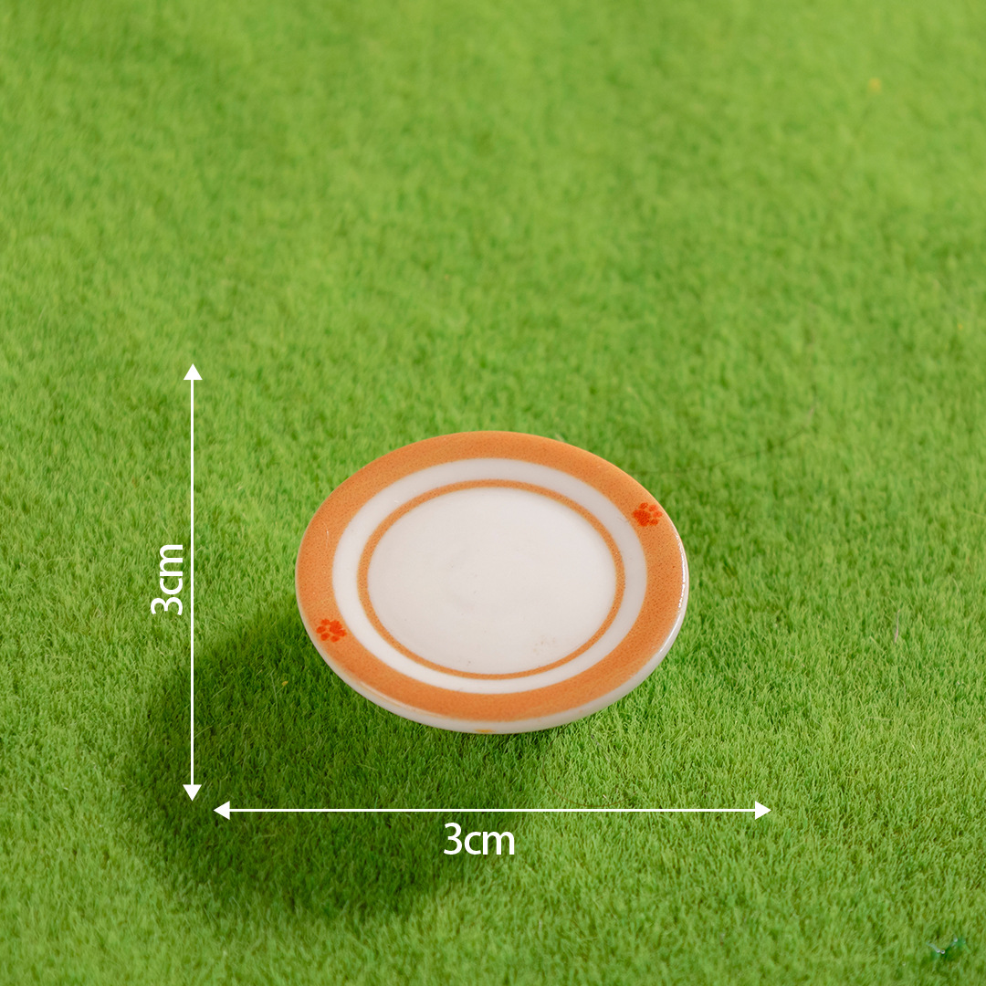 3:Medium plate brown