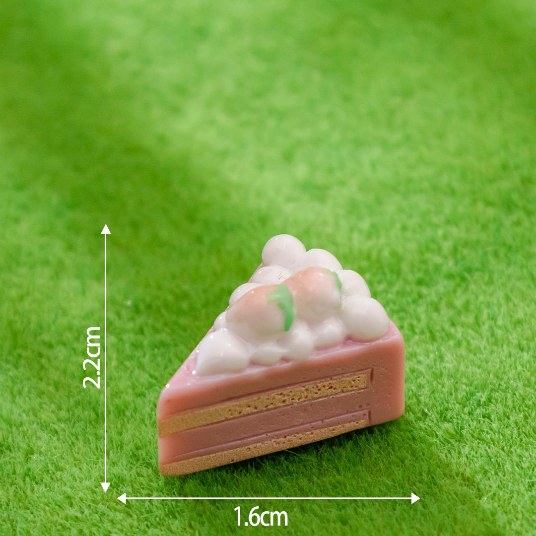 5:Glossy-pink strawberry cake