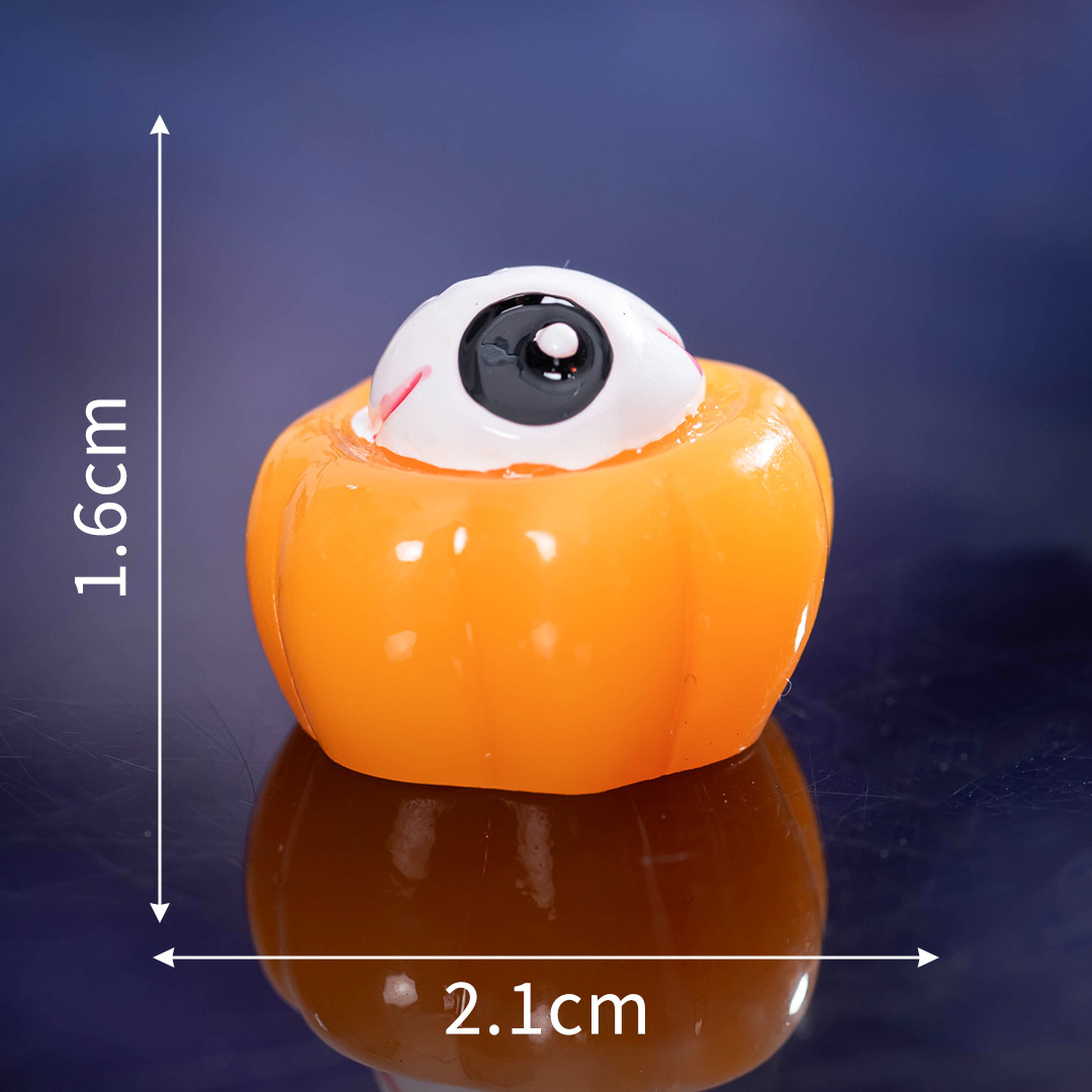 5:No. 5 eyeball pumpkin candy