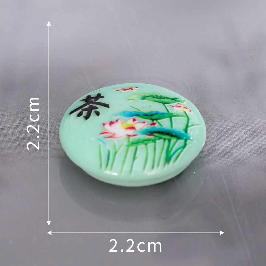 14:No. 14 green tea can lid