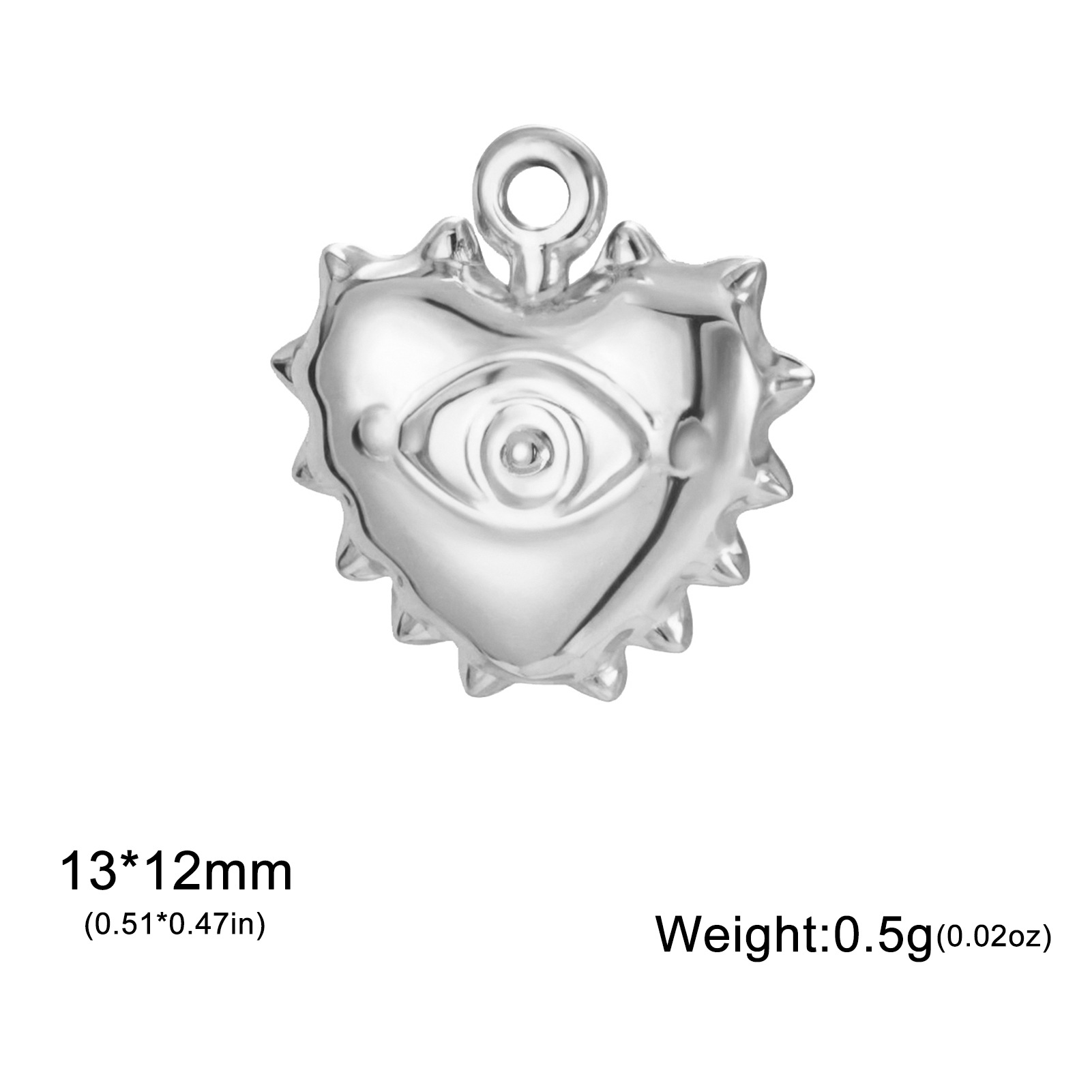 5:Steel color-love eyes