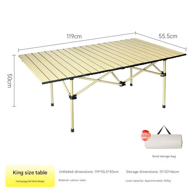 Khaki [119cm] long table