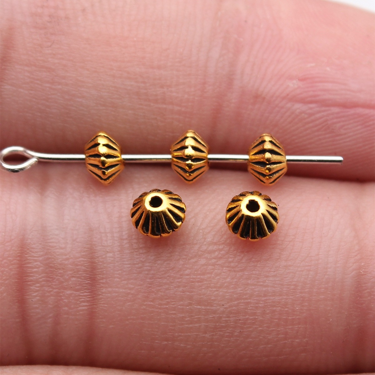 3 couleur or antique