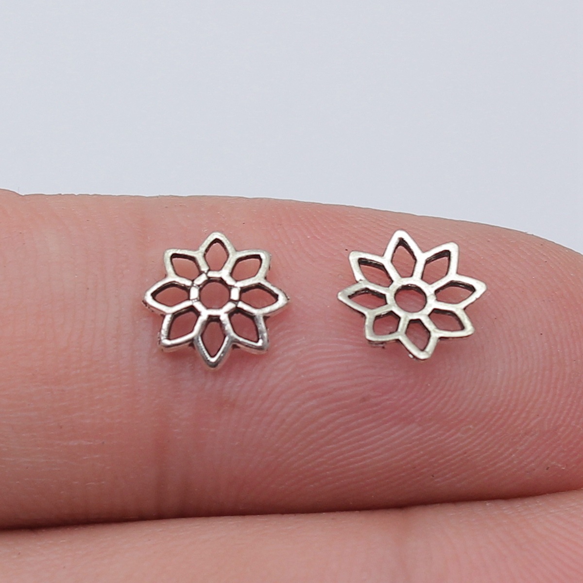 3 couleur argent antique