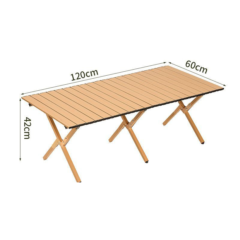 XL 120cm wood grain table