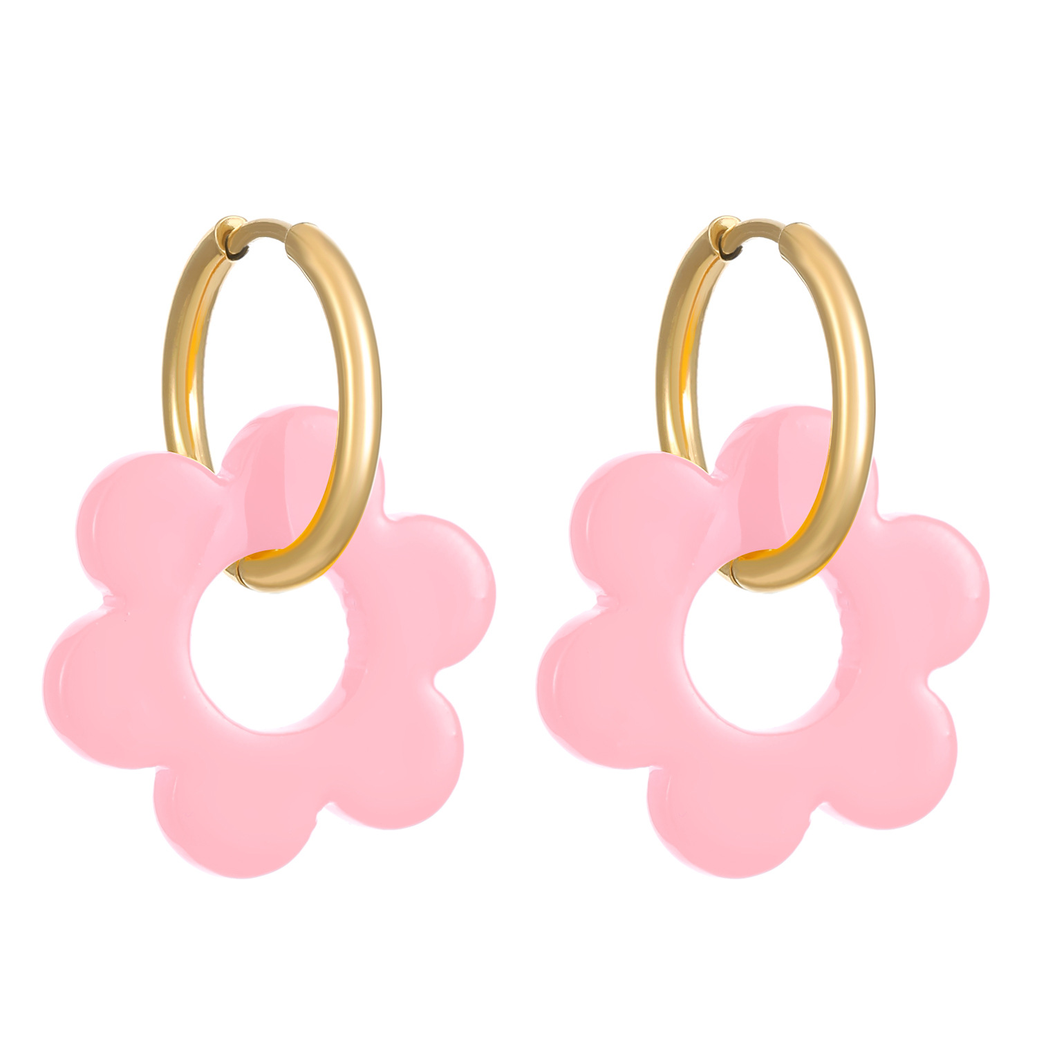 5:05 18K gold light pink WG-0492