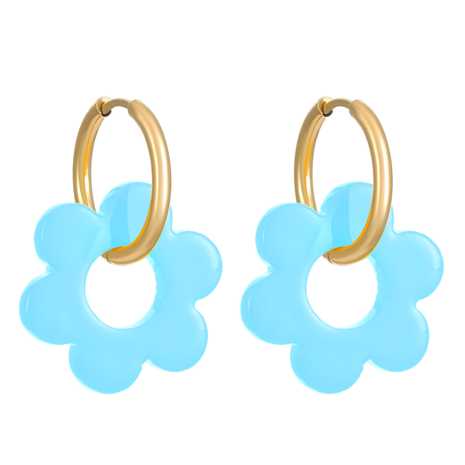 8:08 18K gold light blue WG-0493