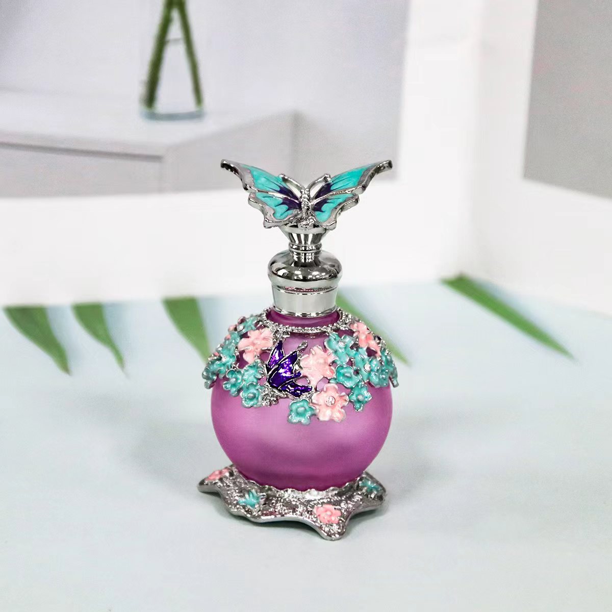 25ml;81082l-s.pnk.lav;low borosilicate glass