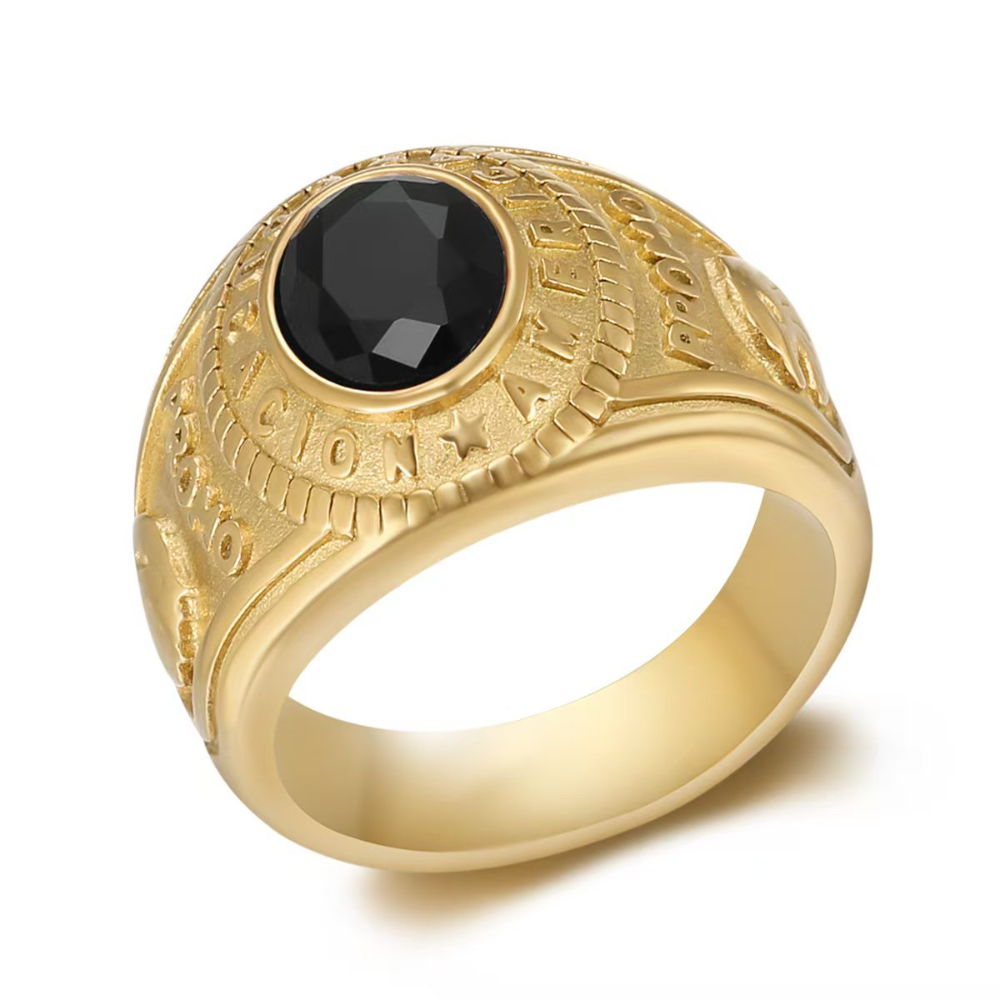 Gold black US Size #7