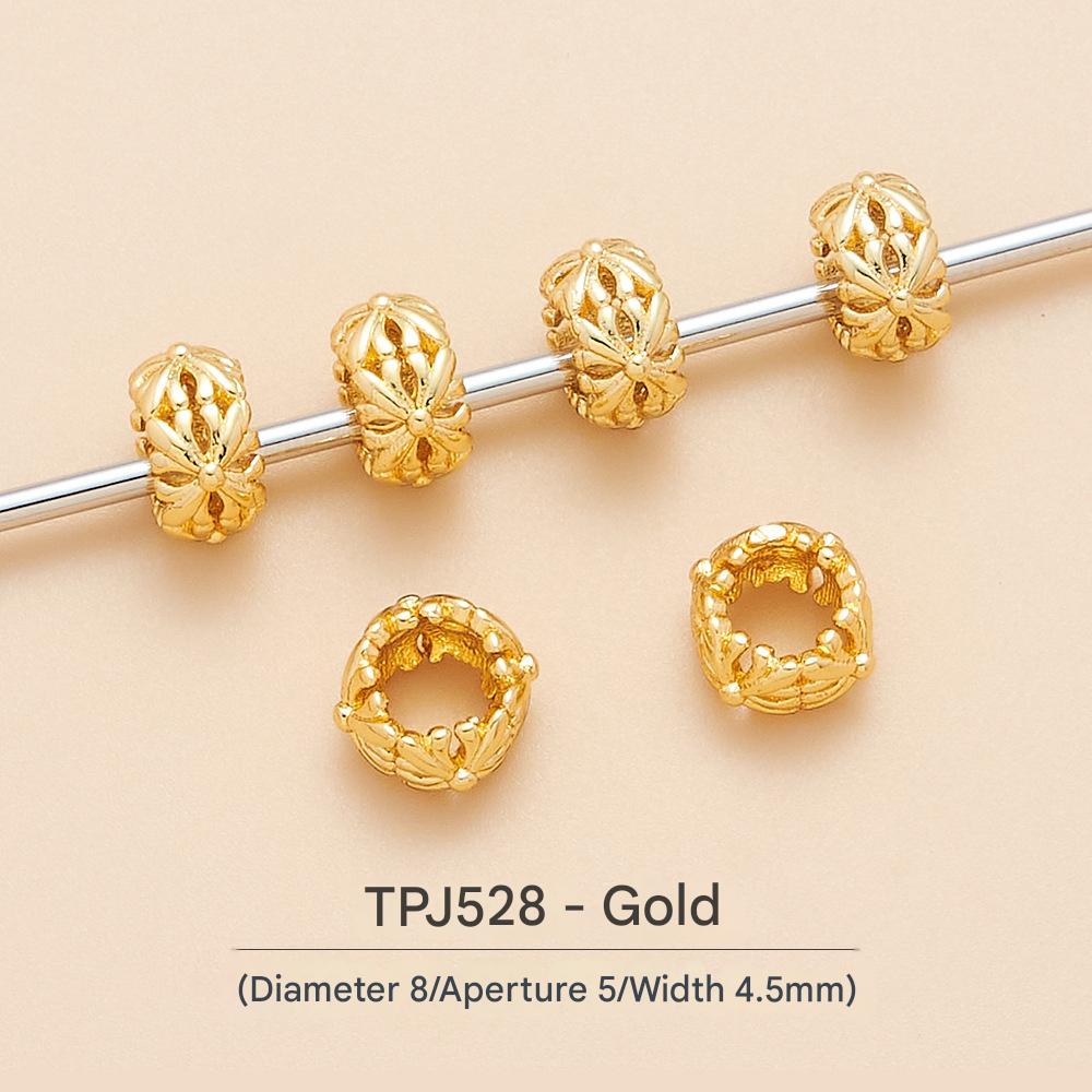 Tpj528-gold (diameter 8/aperture 5/width 4.5)