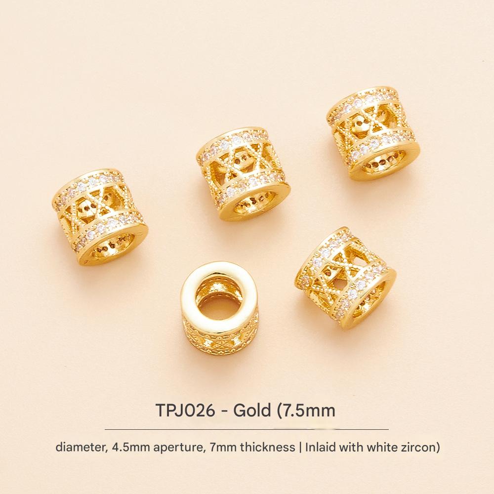 6:Tpj026-gold-(diameter 7.5 hole diameter 4.5)