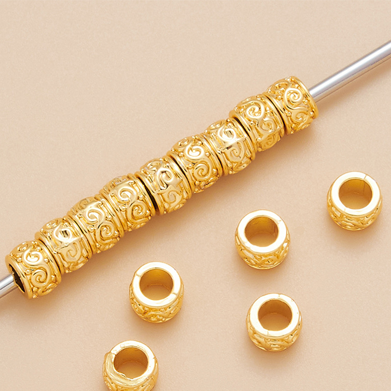 2:Tpj1180-ancient gold 5mm/hole 3mm