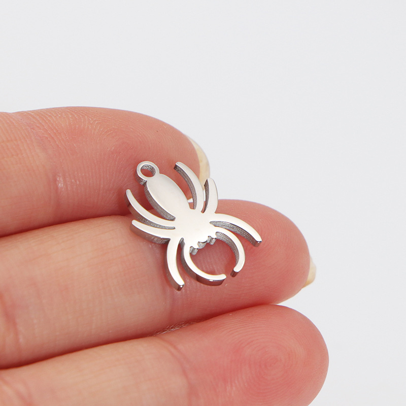 1:Steel colored spider