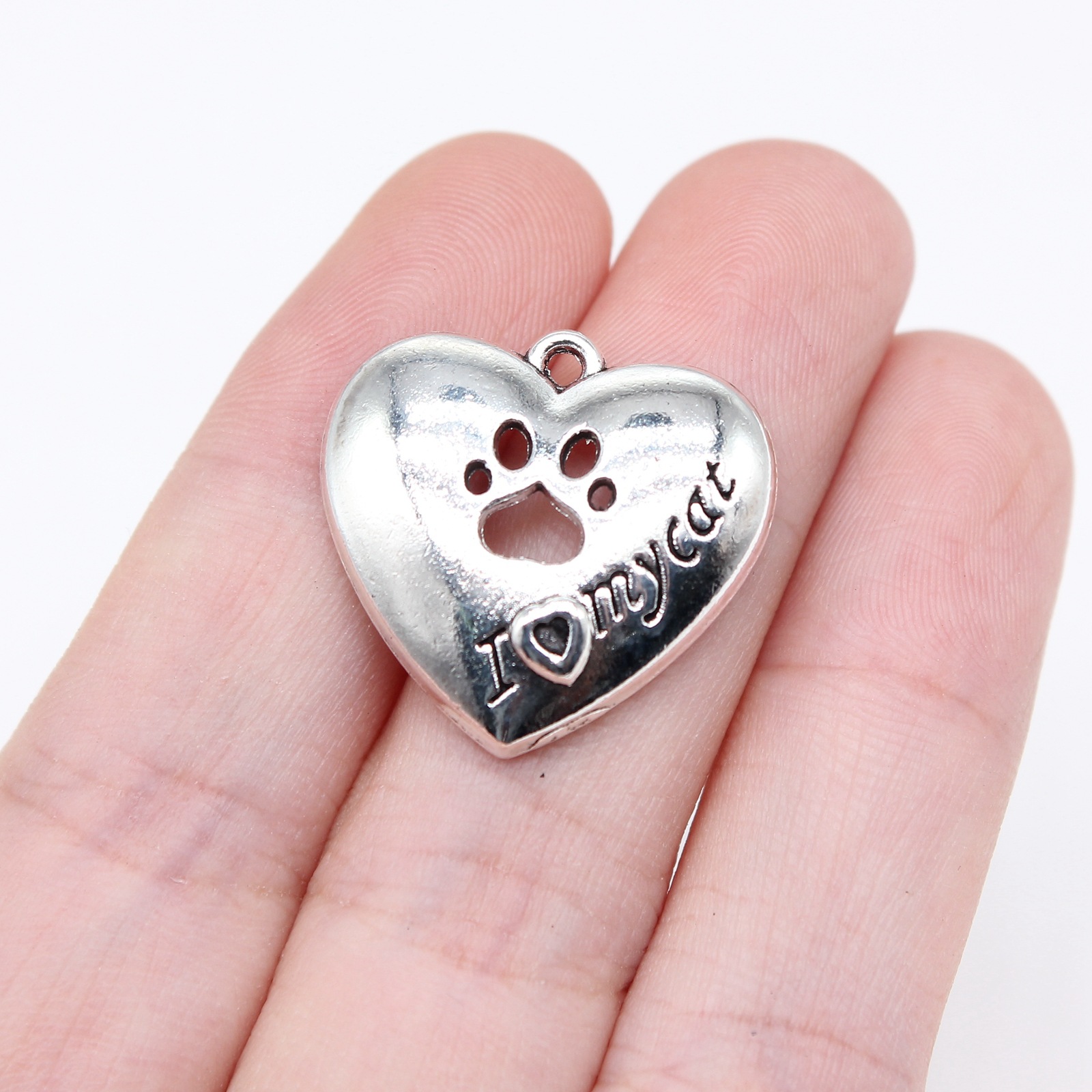 2 color de plata antigua