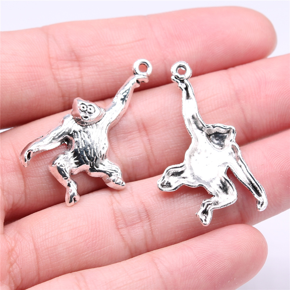 1 antique silver color