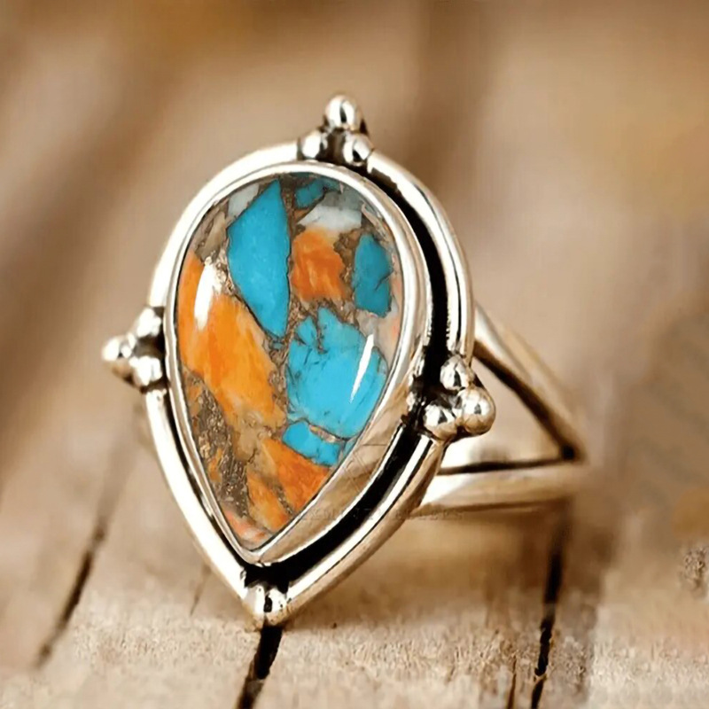 red blue two colors US Size #8