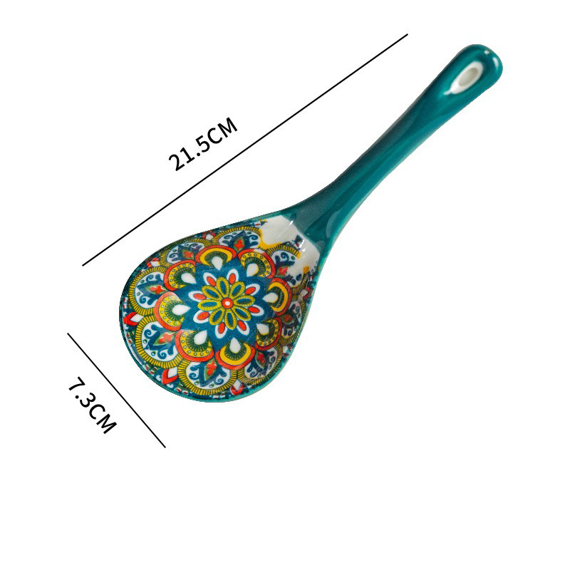 Emerald feather-big spoon