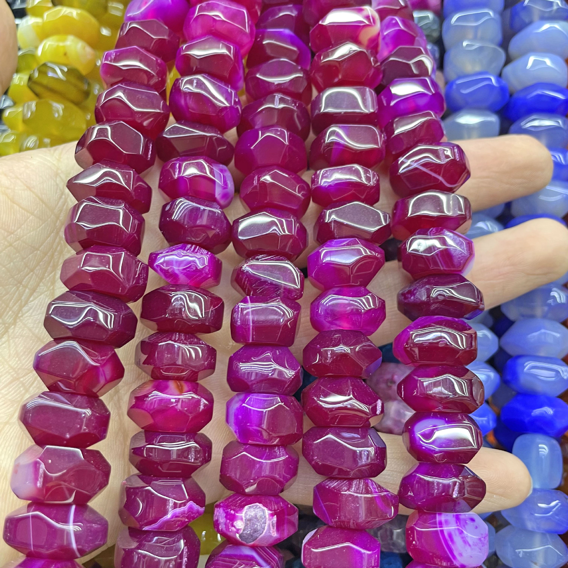 8:Raspberry red agate