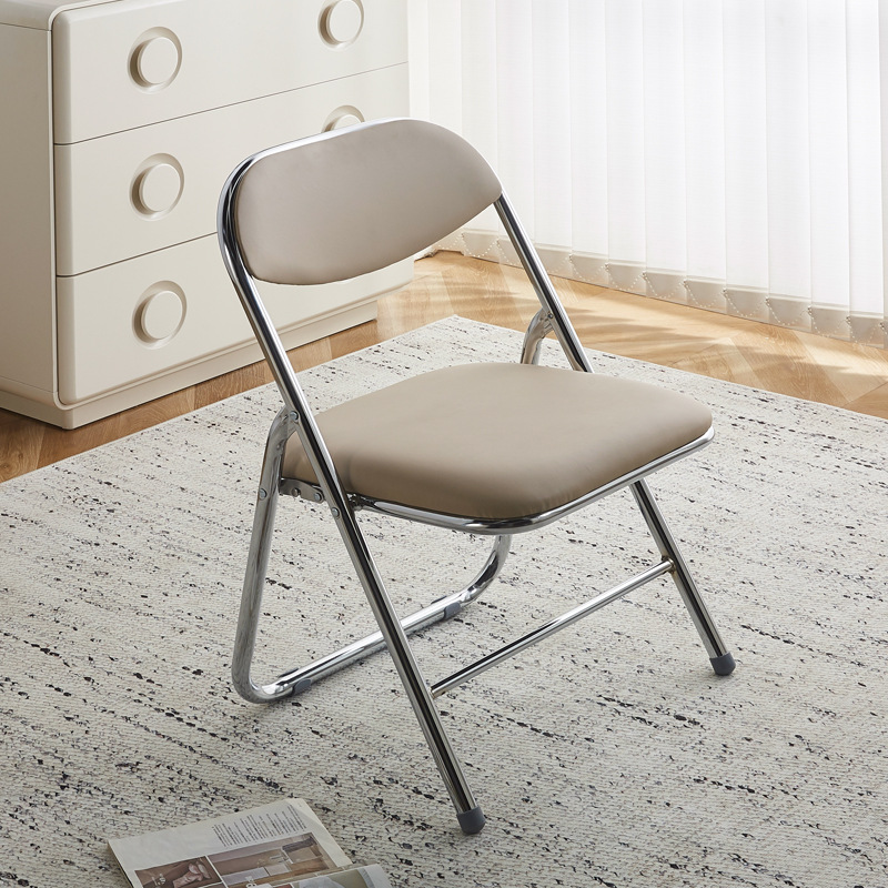 Electroplating-light khaki-thick leather