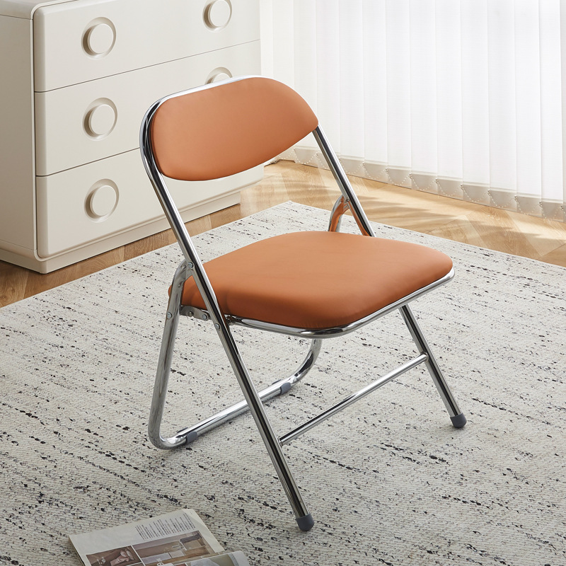 Electroplating - orange - thickened leather