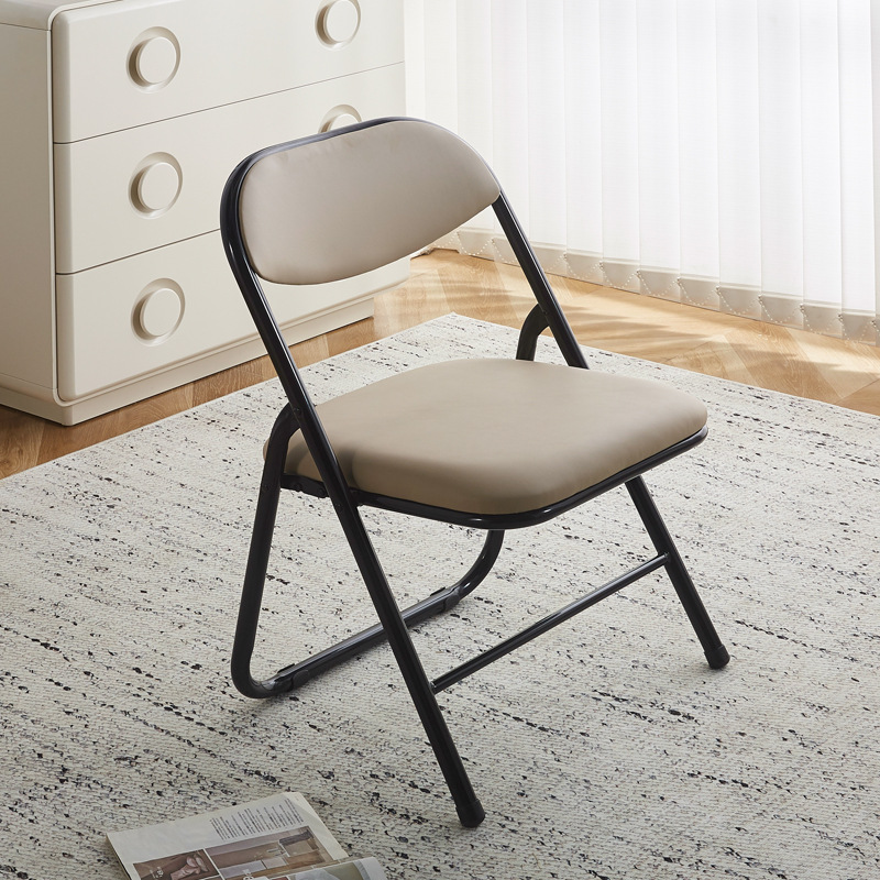 Black-light khaki-thick leather