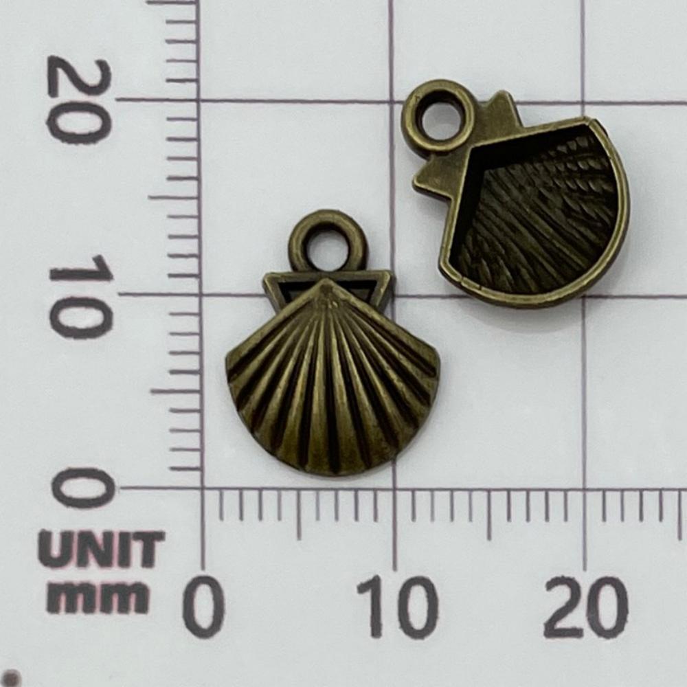 5:1 ancient green shell 13*11mm