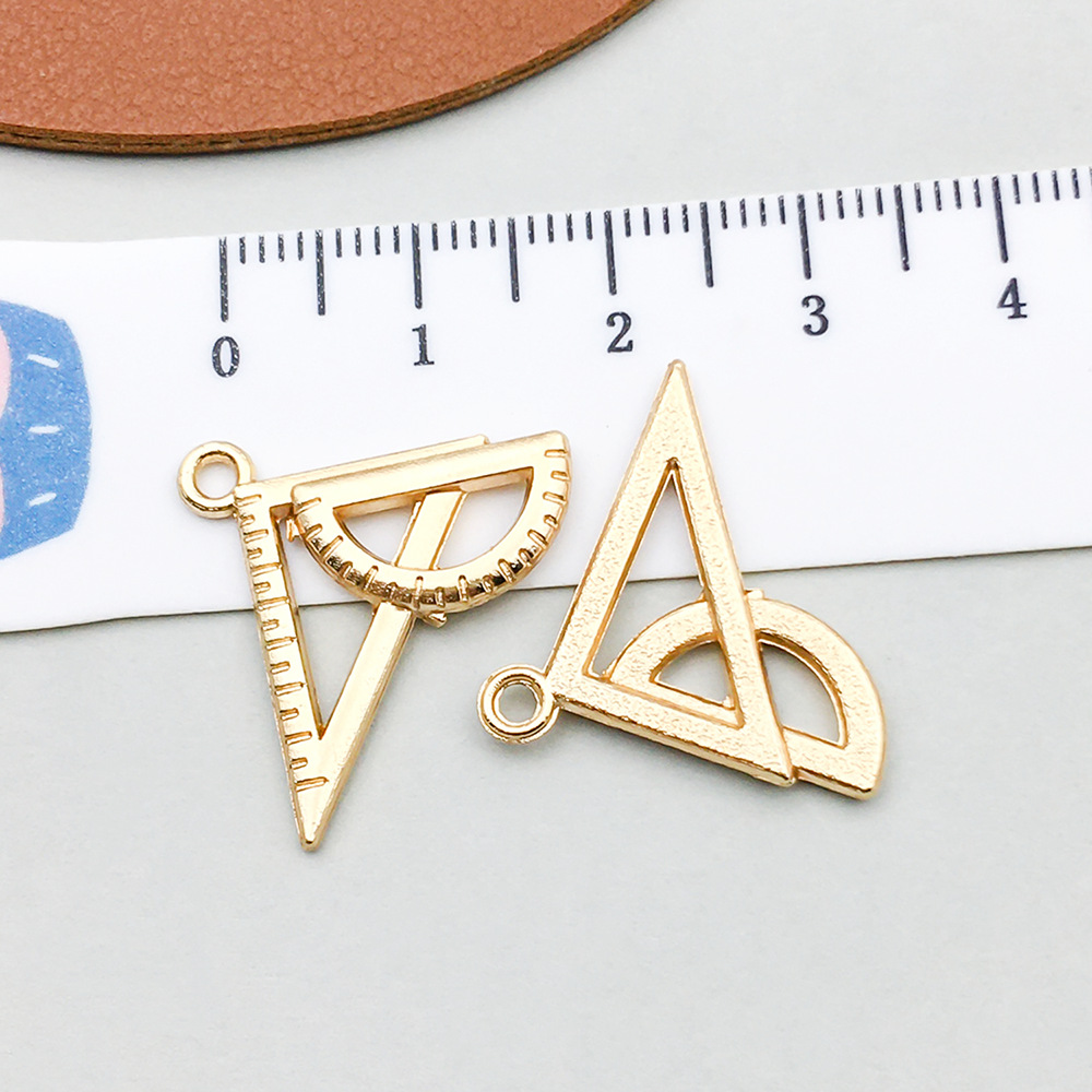 7:1 kc gold ruler 20*21mm-1.3g-20248