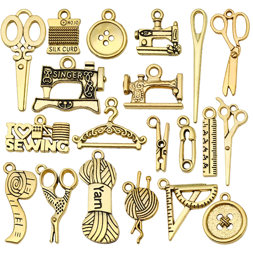 1:Mix 20 ancient gold sewing machines series