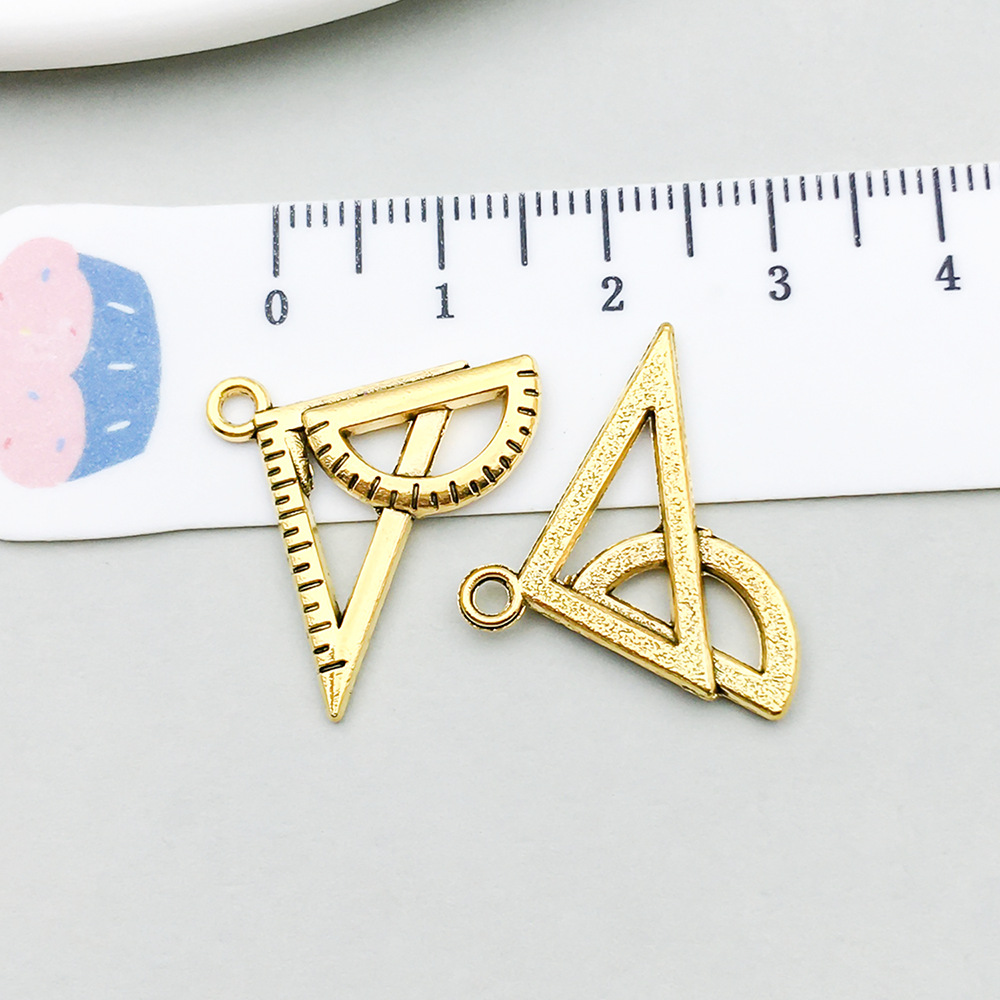 10:1 ancient gold ruler 20*21mm