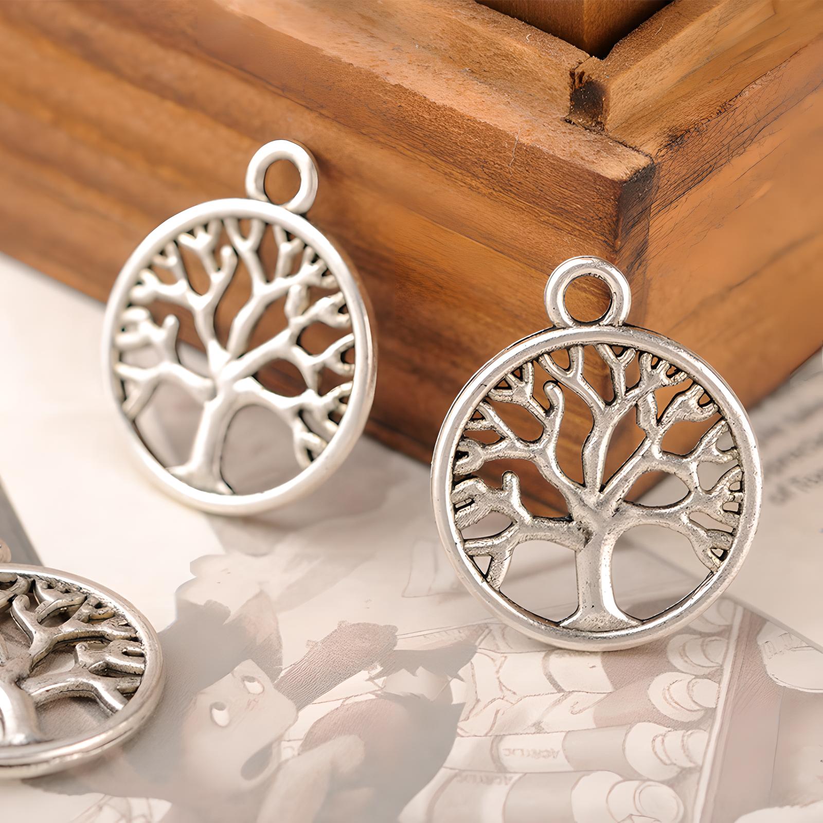 1 couleur argent antique