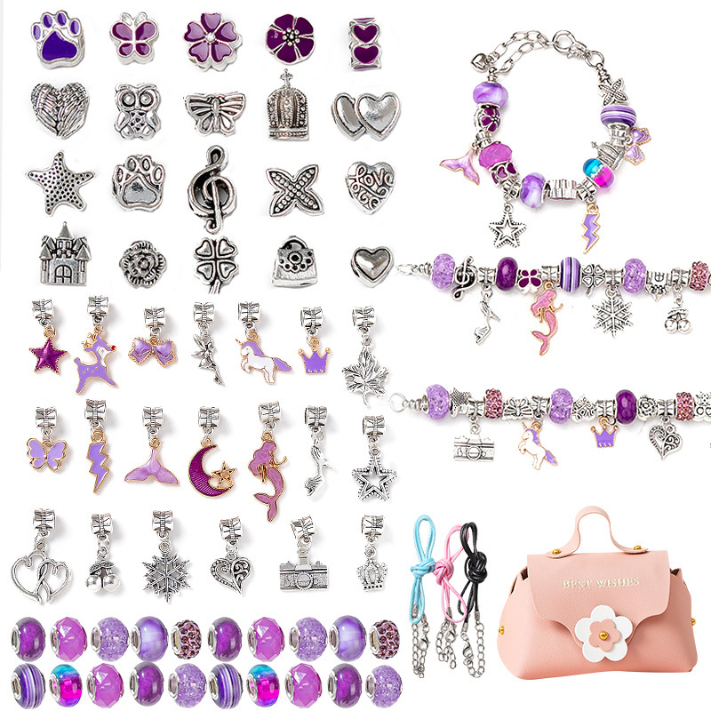 3:Purple (pink handbag)