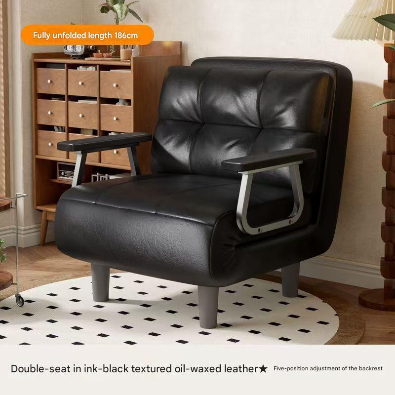 black Oil-wax leather