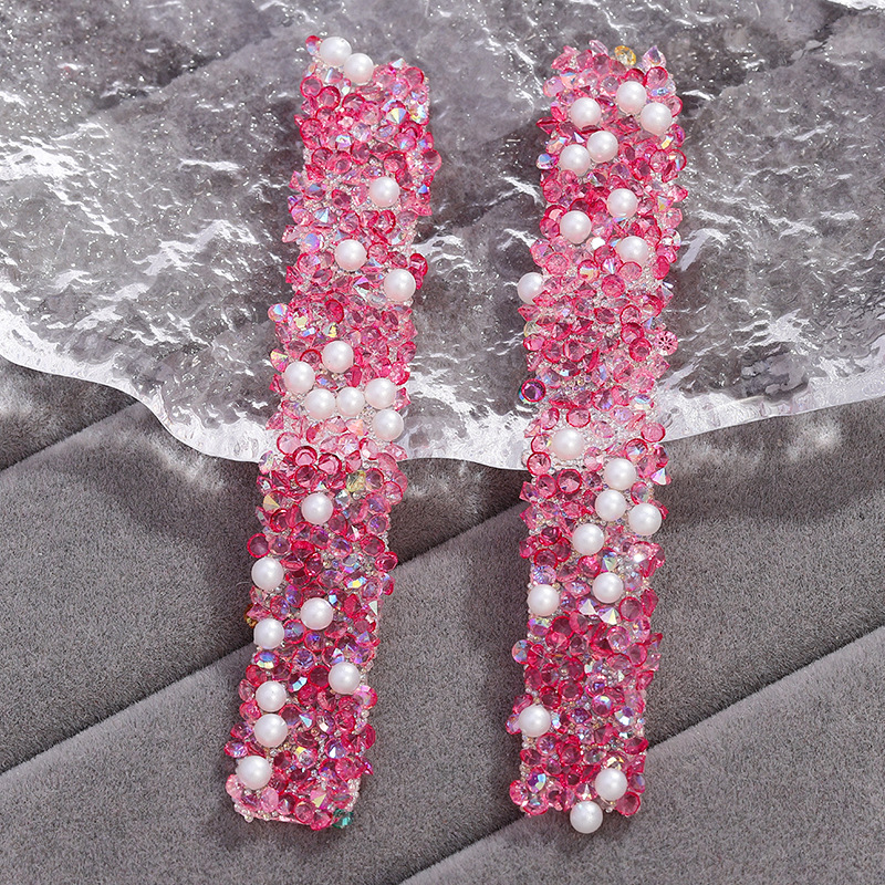 11:11 transparent rose diamond [with pearls]]