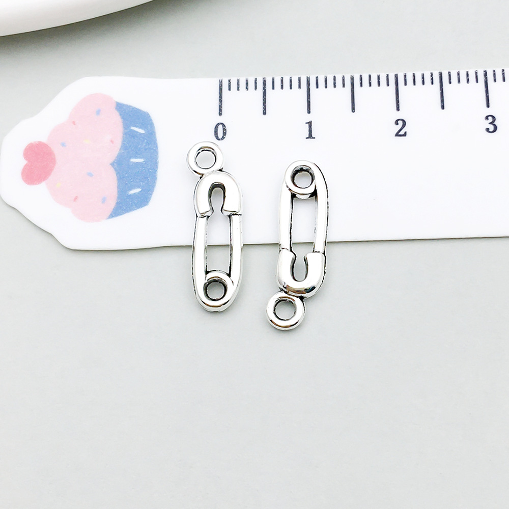 13:1 ancient silver pin 6*19mm