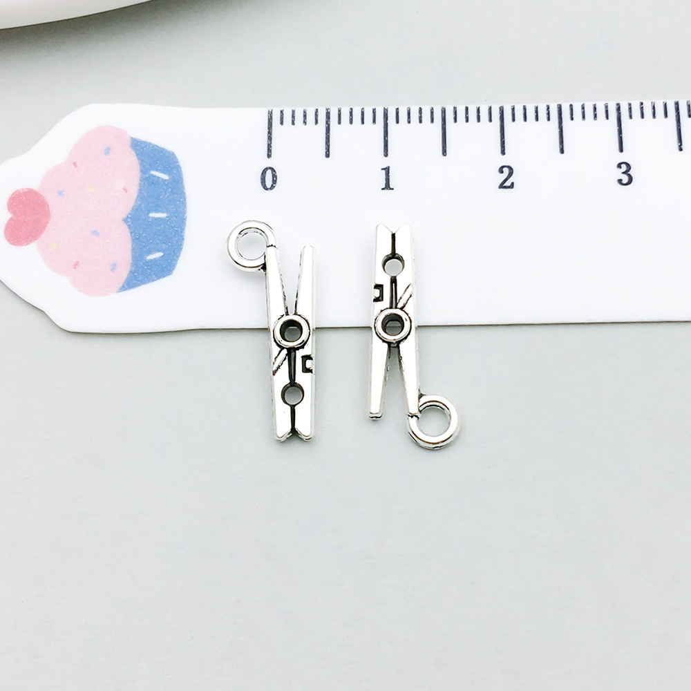 14:1 ancient silver clip 5*15mm