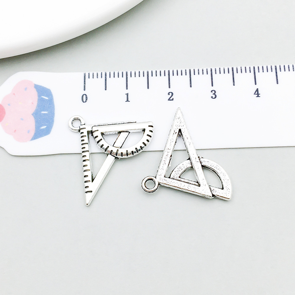 16:1 ancient silver ruler 20*21mm