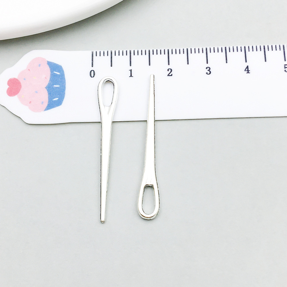 18:1 ancient silver needle head 5*38mm