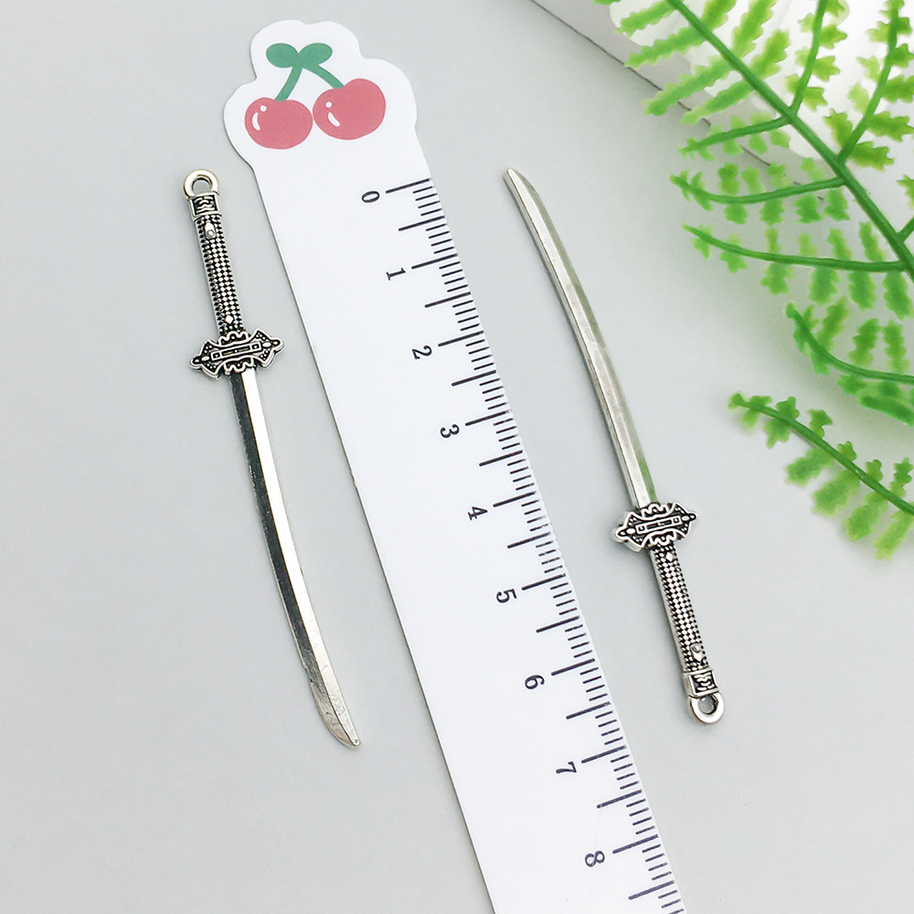 15:ancient silver sword 11*69mm-