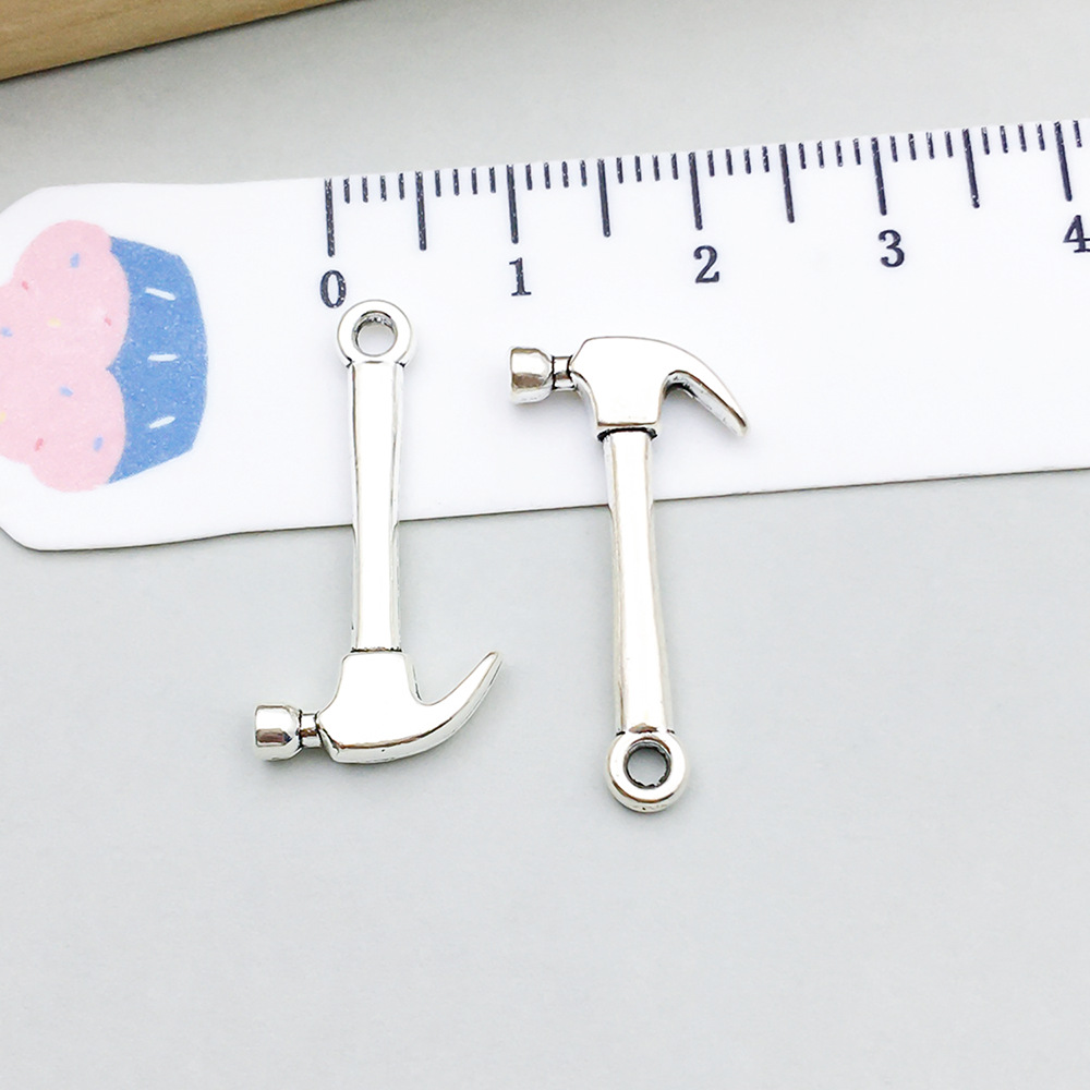 4:1 ancient silver hammer 13*25mm