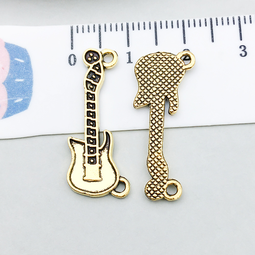 4:1 ancient gold guitar 26*11mm