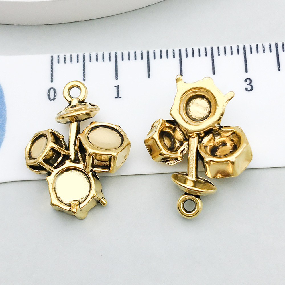 6:1 ancient gold drum set 20*16mm