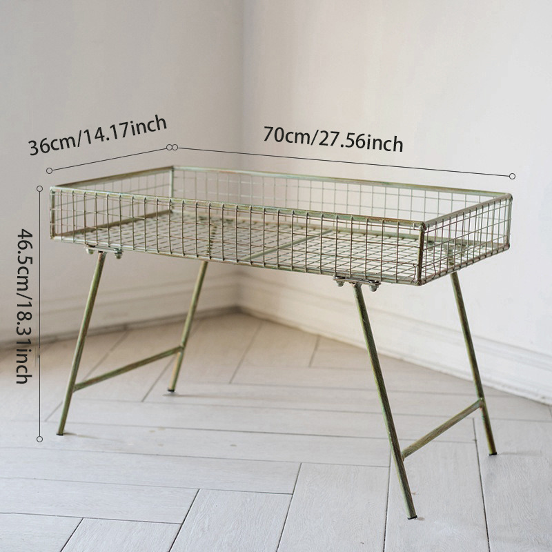 Single layer mesh retro green