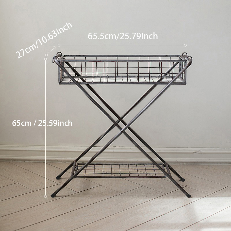 Double layer cross small retro color