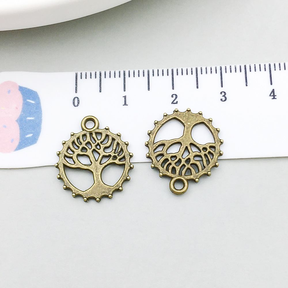 12:1 ancient green round tree of life 16*18mm-