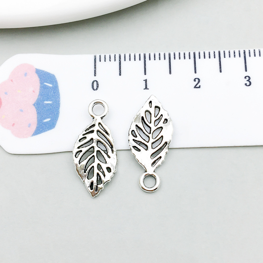 12:1 ancient silver leaf 9*20mm-