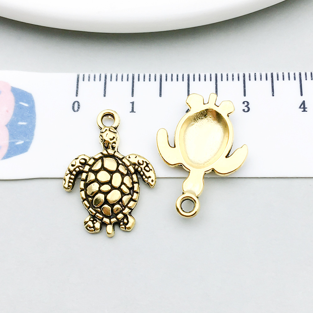 7:1 ancient golden turtle 23*16mm--20731