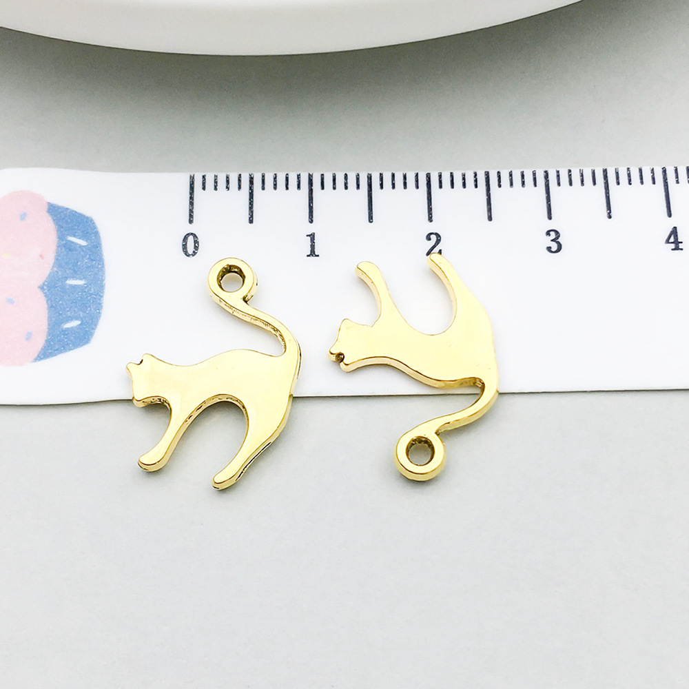 13:1 ancient gold cat 19*14mm-1.1g-20596