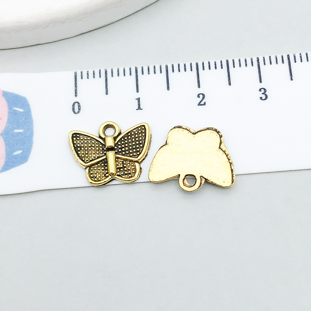 3:1 ancient gold butterfly 12*10mm-0.4g-11079