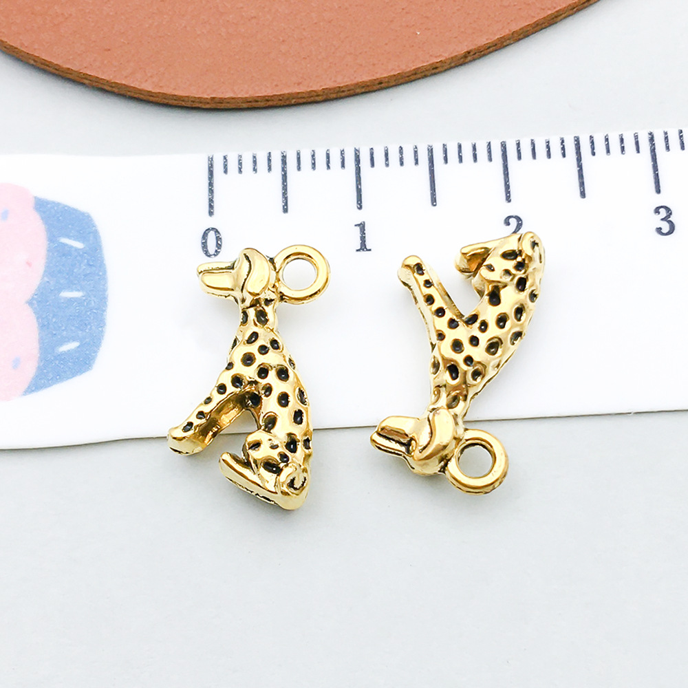 4:1 ancient gold spotted dog 16*9mm-1.4g-20554